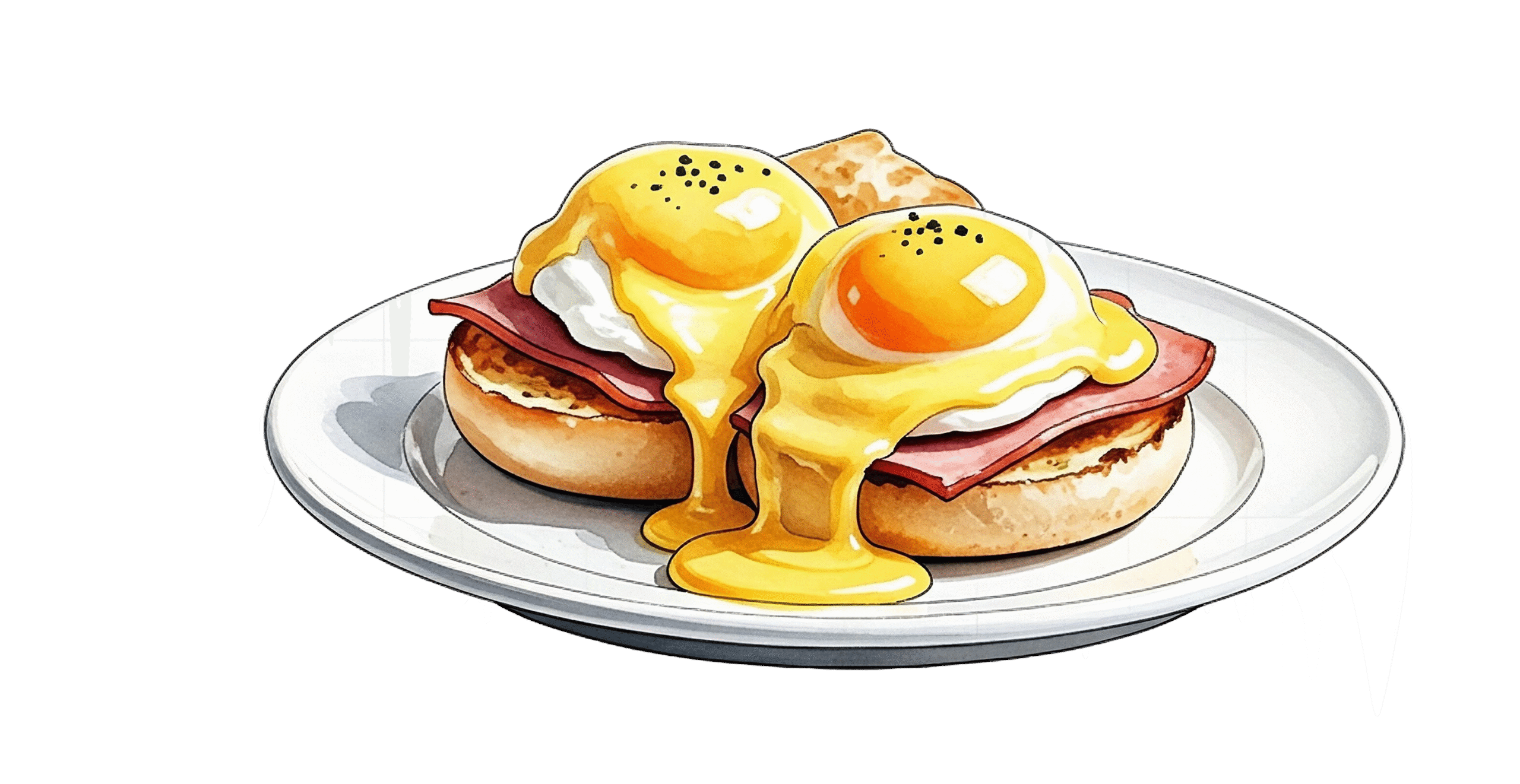 Picture hamburger with egg