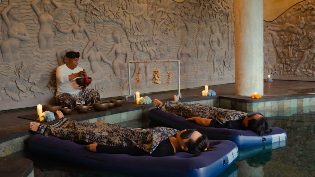sound healings offered at Abisena Wellness & Resort Ubud