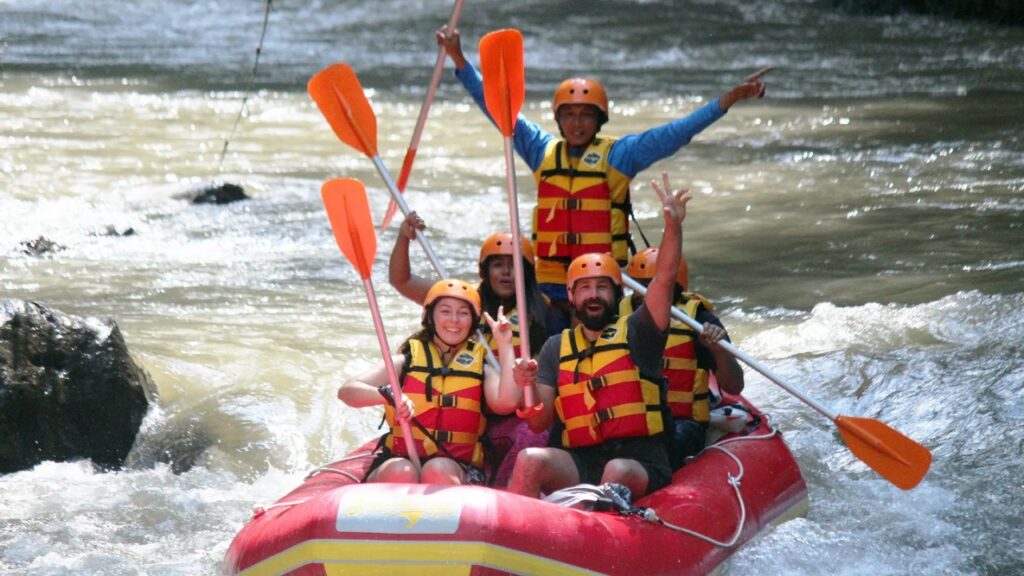 Water Rafting on the Ayung River