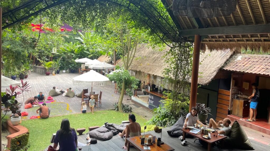 Garden Kafe at The Yoga Barn Ubud