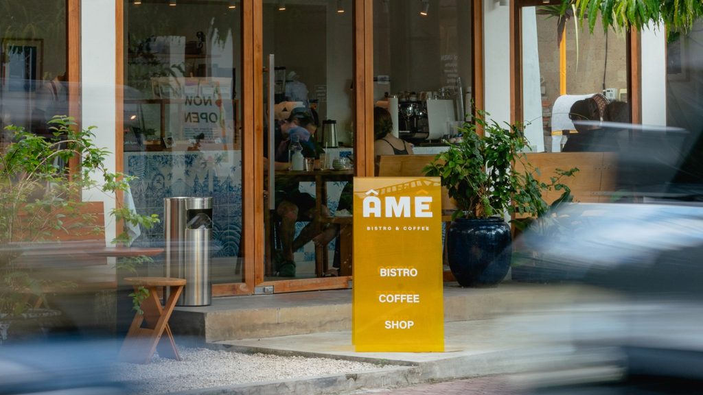 ÂME Bistro bakery and cafe in Ubud Bali