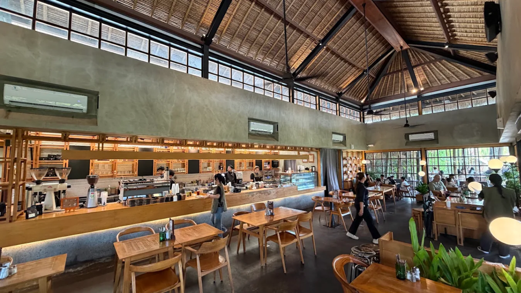 Pison specialty coffee café in Ubud Bali